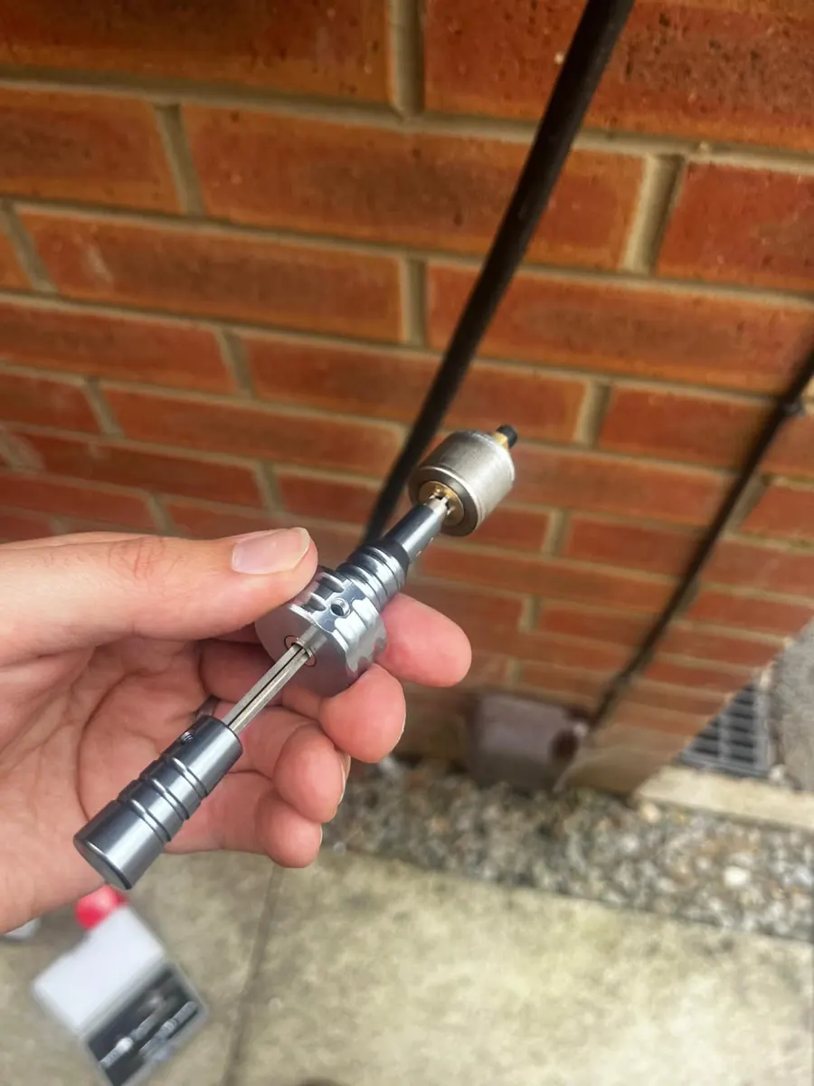 Specialist tools on a real job.